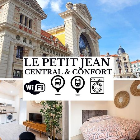 Le Petit Jean- Central Pres Gare Et Tram - Supermarches - Wifi - Nizza Esterno foto
